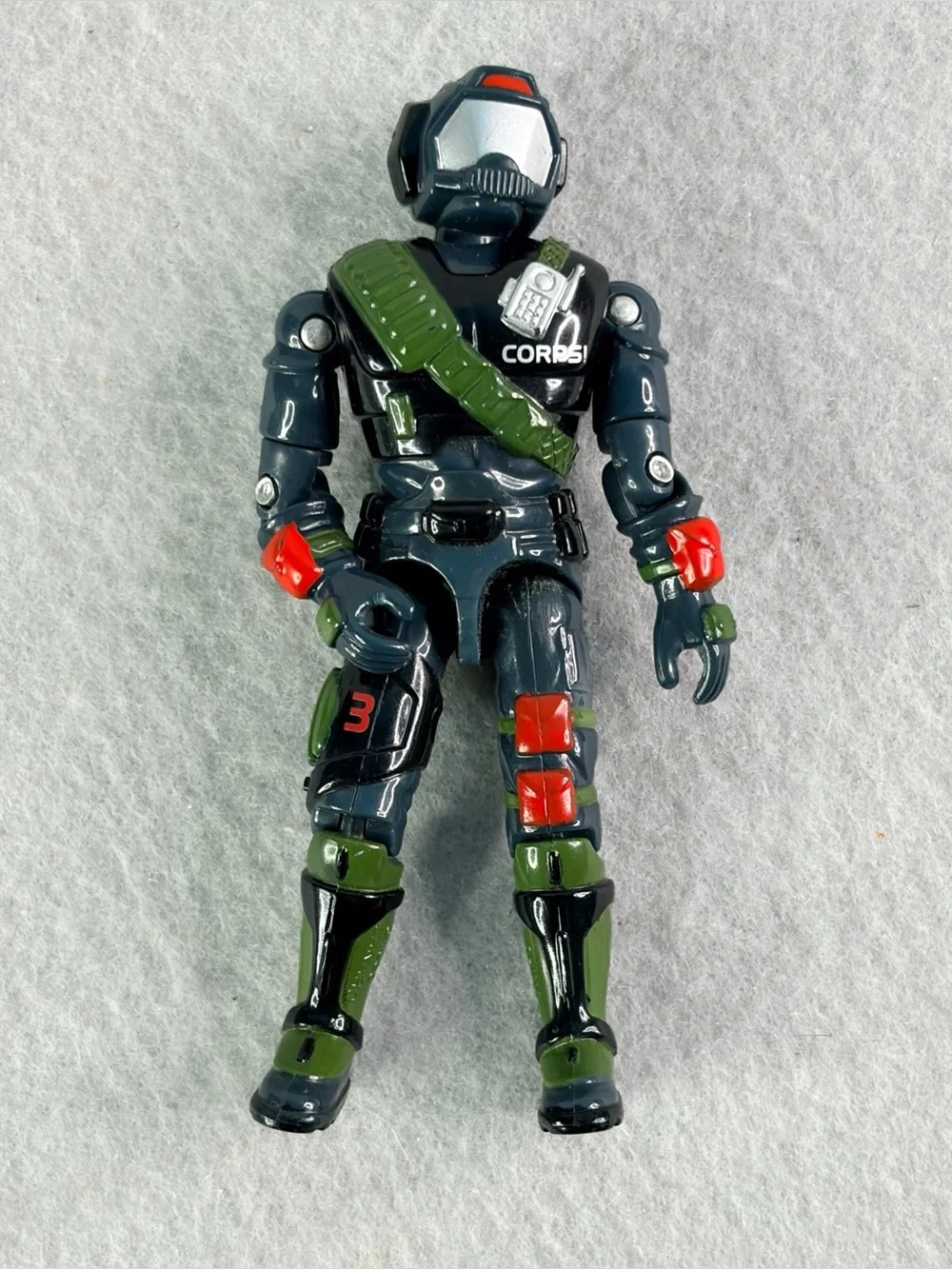 Vintage 1998 Lanard LARS LAZER The CORPS 3 Space Pilot Action Figure